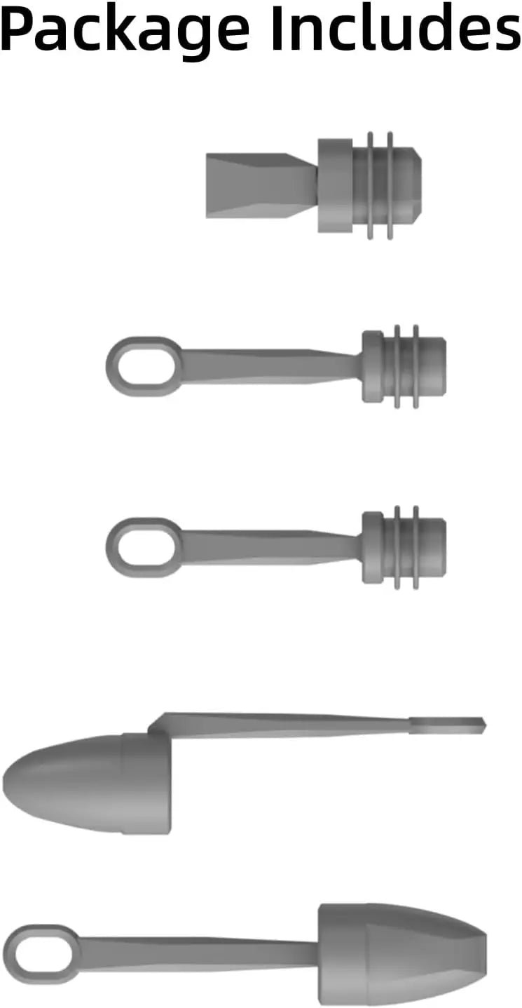 Silicone Protective Caps for Starlink Mini - 5 PCS Set with Cable Plug Cap Power Port Plugs & RJ45 Waterproof Dustproof