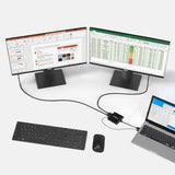 Simplecom CM214 DisplayPort Splitter 1 IN 2 OUT MST Hub for Dual Extended Screens 4K DP 1.4