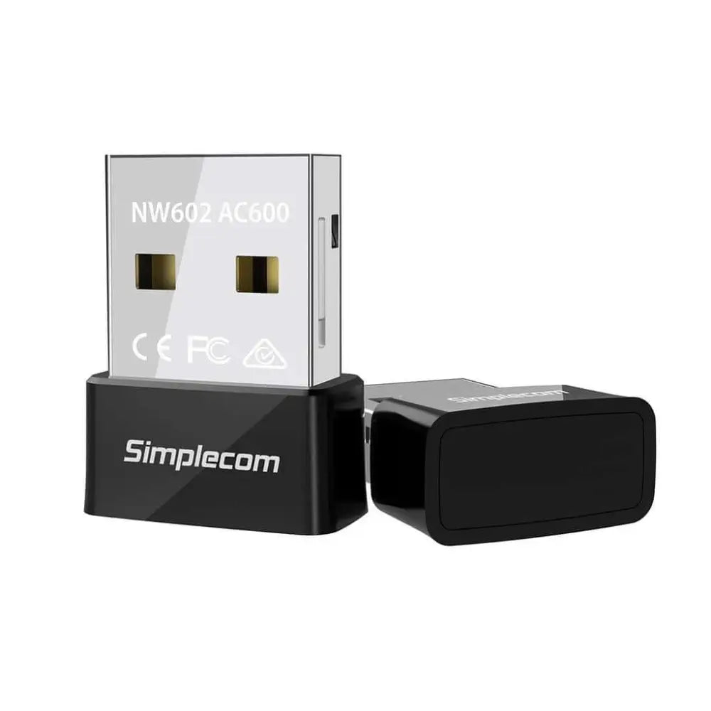 Simplecom NW601 NW602 AC600 Dual-band Nano USB Wifi Adapter