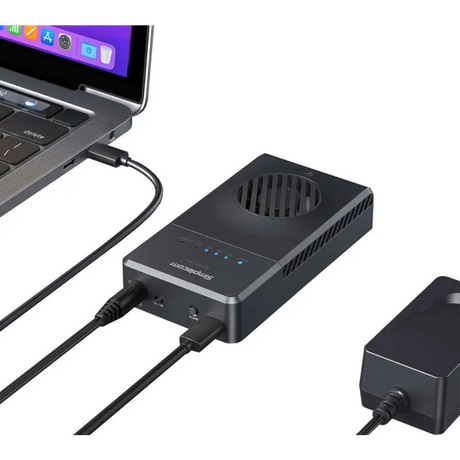 Simplecom SD560 Dual Bay NVMe M.2 SSD Enclosure Offline Clone Docking Station USB 3.2 Gen2 10Gbps