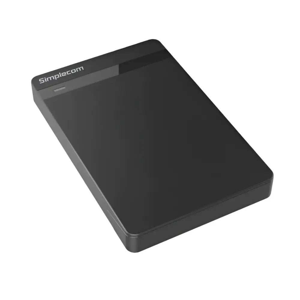 Simplecom SE203 Tool Free 2.5’’ SATA HDD SSD to USB 3.0 Hard Drive Enclosure - Black