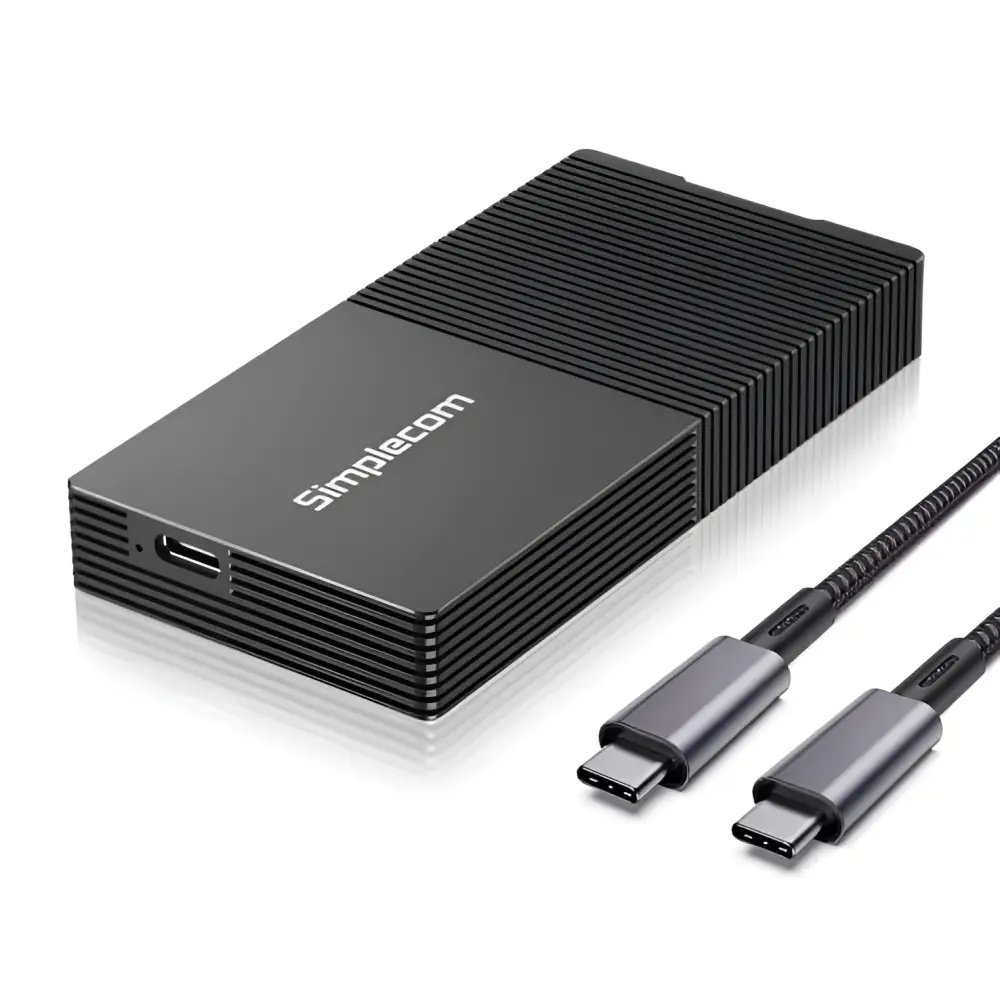 Simplecom SE640 USB4 to NVMe M.2 SSD USB-C Enclosure 40Gbps- open box