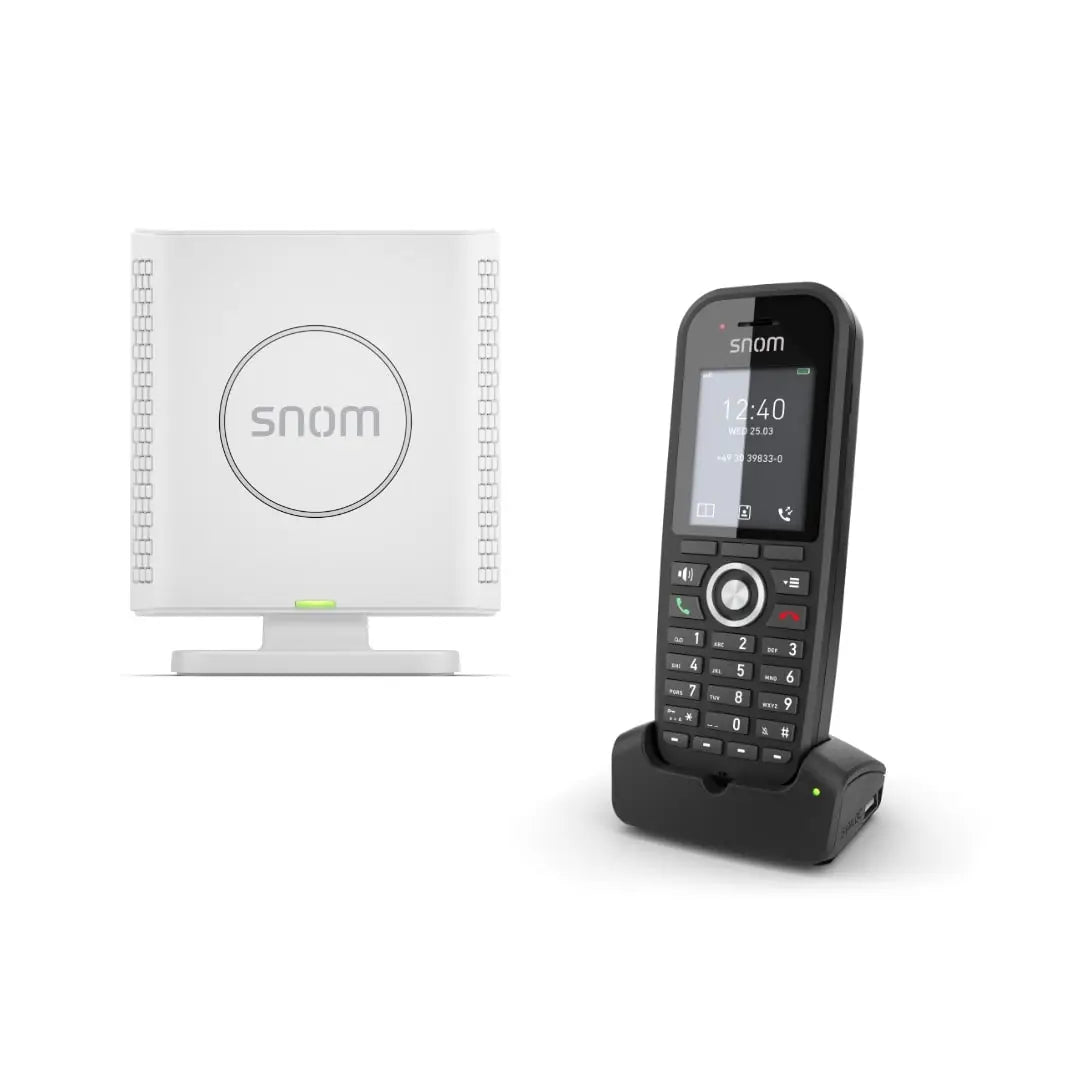 SNOM M430 bundle EU M30 & M400 PoE Single Cell Backlit Keyboard Long Standby Time Security (TLS SRTP) For PSU