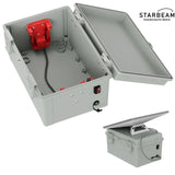STARBEAM Starlink Mini Dual Milwaukee 18V/20V Battery Adapter Box with DC Plug & Switch