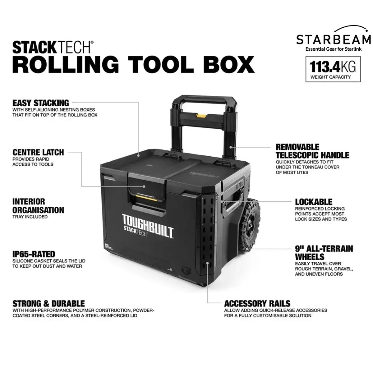 STARBEAM Starlink Mini Rapid Deployment Kit with Power Station