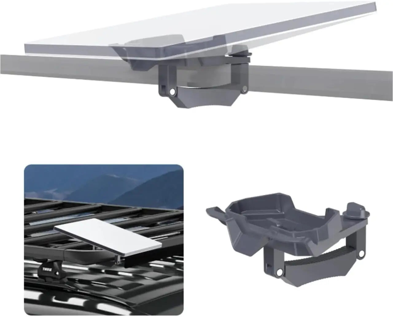 STARBEAM Starlink Mini Roof Rack Mount - Aluminium Alloy
