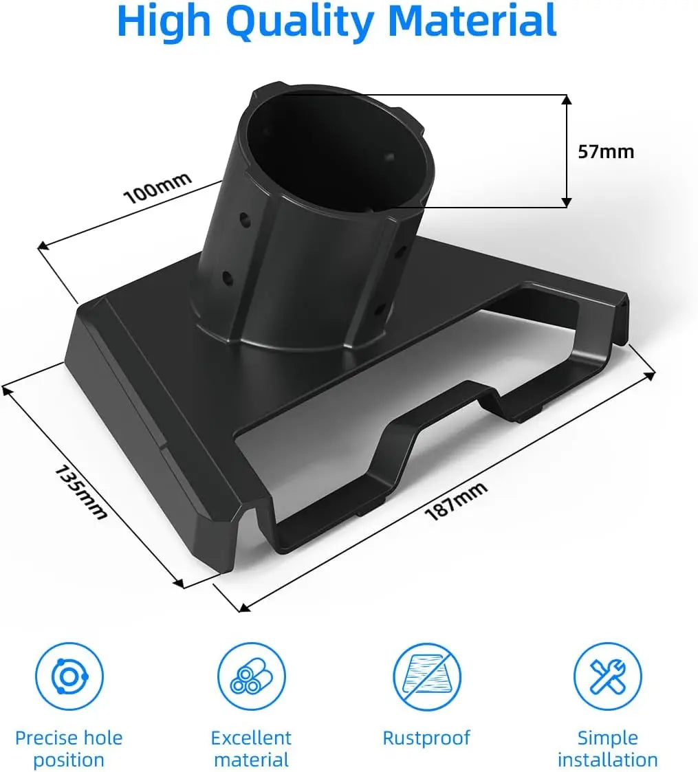 Starlink Gen 3 Pipe Adapter Mounting Kit Accessories Pole Mount Compatible with STARLINK Standard Dish V3 Kickstand