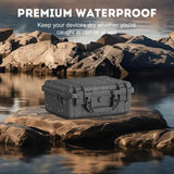 Starlink Mini Case - Accessories Waterproof Portable Protective Hard for Travel Made of PP with Pre-Cut Foam Dishy
