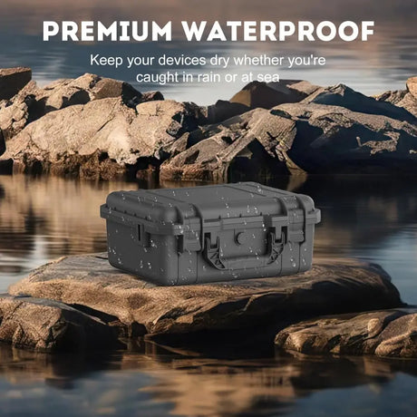 Starlink Mini Case - Accessories Waterproof Portable Protective Hard for Travel Made of PP with Pre-Cut Foam Dishy
