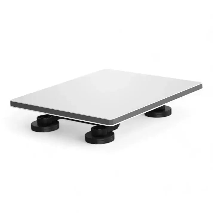 Starlink Mini Flat Magnet Mount for secure satellite dish installation, featuring a sleek design with four rubber feet.