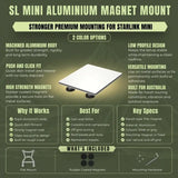 Starlink Mini Heavy-Duty Aluminium Magnet Mount