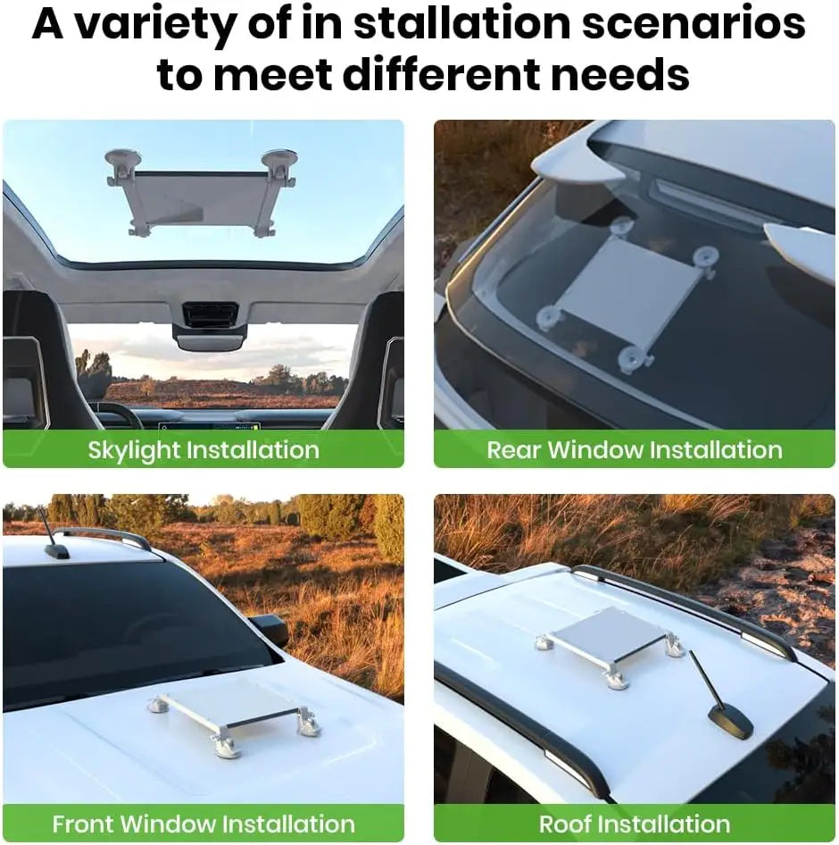 Starlink Mini Mount - Suction Cup Car for Star Link Accessories Mounting Kit Vehicle Windows and Sunroofs Roof Holder