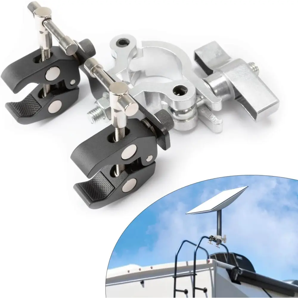 Starlink Mount Clamp Aspotify Mounting Kit Roof for Internet Satellite RV Pole