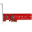 StarTech.com M.2 Adapter – x4 PCIe 3.0 NVMe Low Profile and Full SSD PCIE M2 PCI Express