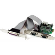 StarTech.com PEX2S5531P 2S1P Native PCI-E Express Parallel Serial Combo Card with 16550 UART