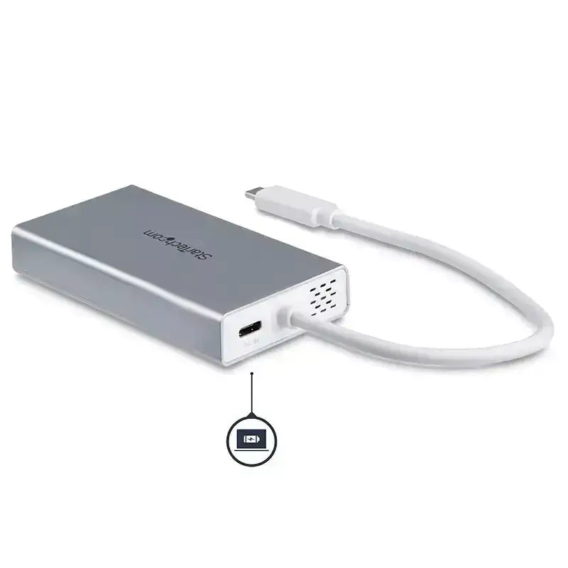 StarTech USB-C Multifunction Adapter For Laptops PD 4K HDMI USB 3.0 - DKT30CHPDW