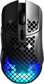 SteelSeries Aerox 5 Wireless - Holey RGB Gaming Mouse - Ultra-Lightweight Water Resistant Design - 9 Buttons