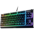SteelSeries Apex 3 TKL Compact Whisper Quiet IP32 Water & Dust-Resistant Gaming Keyboard - Prism 10-Zone RGB