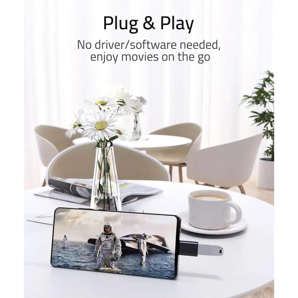 Syntech USB C to Adapter Pack of 2 Male USB3 Female Compatible with MacBook Pro 2023 iMac iPad Mini 6/Pro Air 2022