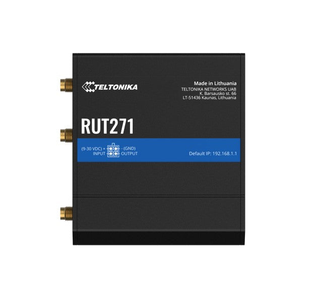 Teltonika RUT271 Redcap 5G Router Instant LTE Failover Backward Compatible with 4G LTE Cat 4 Low Latency High Capacity