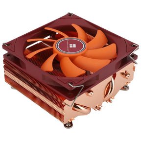 Thermalright AXP90-X53 Full Low Profile CPU Cooler ITX with 92mm TL-9015R Slim PWM Fan AGHP Technology 53mm Height,for