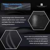 Thermalright FW360 Black ARGB-360mm AIO Liquid cpu Cooler,IPS LCD Screen with 320x240 Resolution,for AM4/AM5/Intel