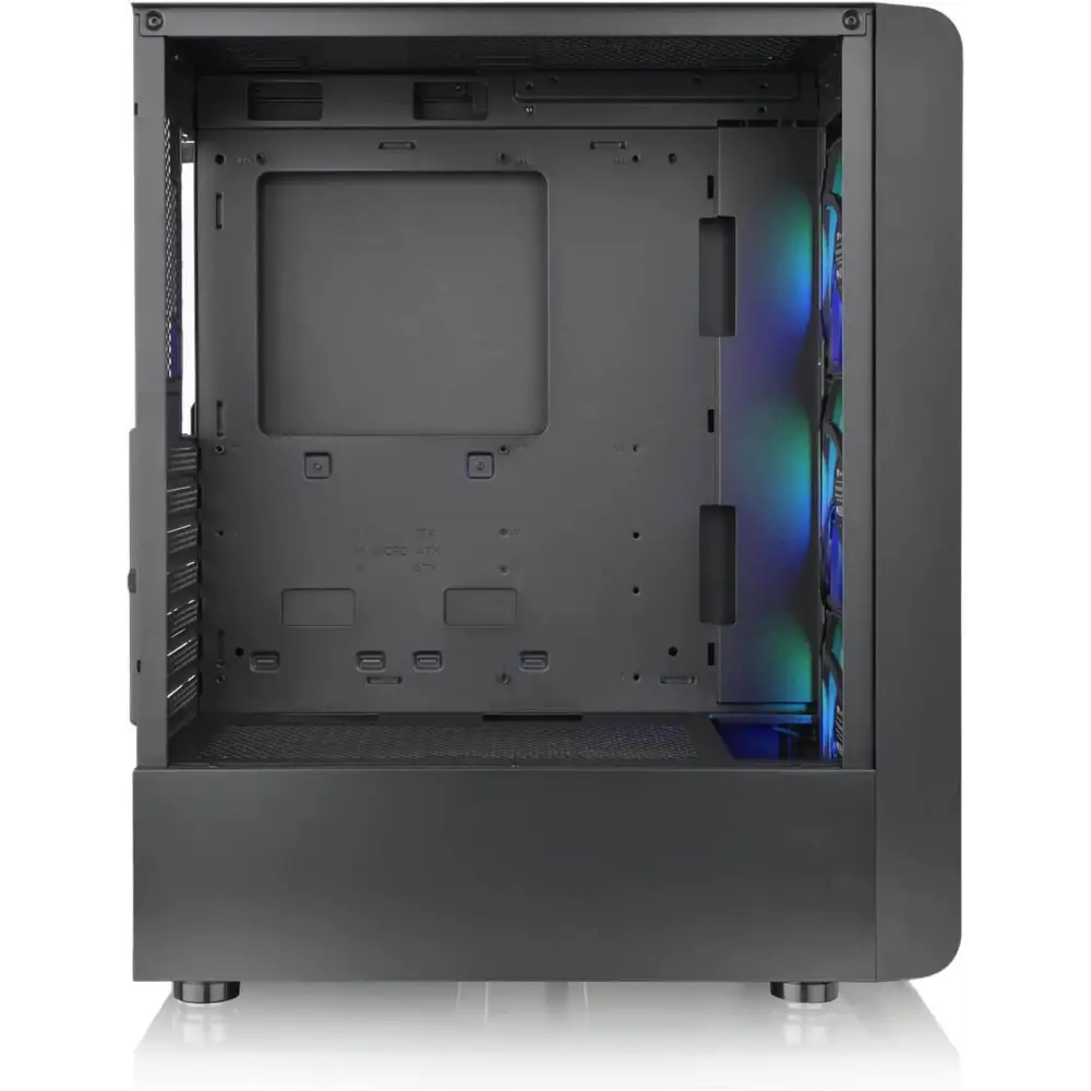 Thermaltake S200 Mesh ARGB Tempered Glass Mid Tower Case Black Edition
