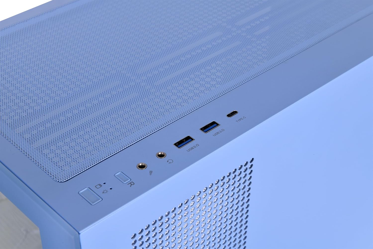 Thermaltake View 270 Plus TG ARGB Mid Tower Case Hydrangea Blue Edition CA-1Y7-00MFWN-01