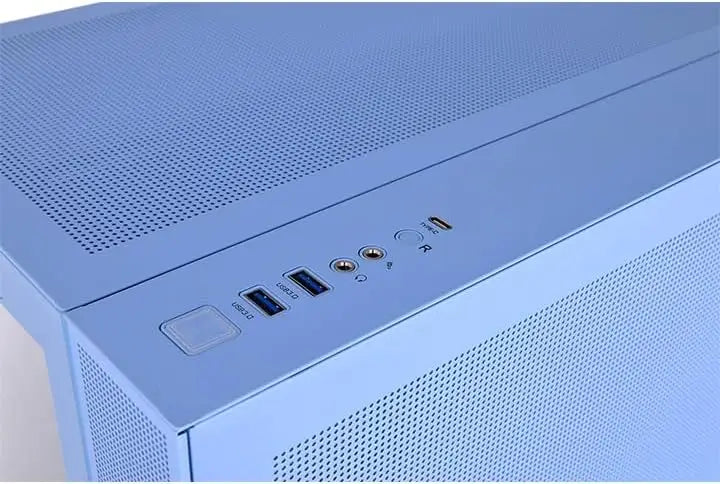 Thermaltake View 380 Tempered Glass ARGB Mid Tower Case Hydrangea Blue Edition CA-1Z2-00MFWN-00
