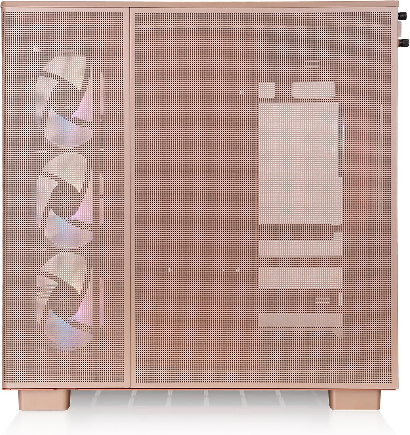 Thermaltake View 380 XL Tempered Glass ARGB Mid Tower Case Gravel Sand Edition CA-11E-00MGWN-00