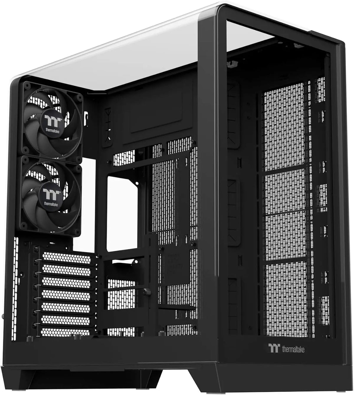 Thermaltake View 390 Curved Tempered Glass Mid Tower Case Black Edition