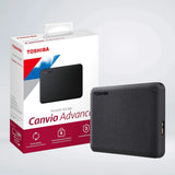 Toshiba Canvio Advance V10 4TB USB 3.0 Portable External Hard Drive Black