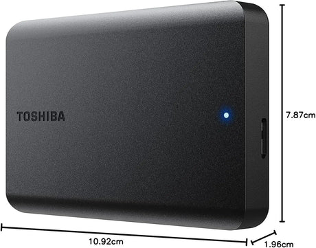 Toshiba Canvio Basics 1TB Portable External Hard Drive USB 3.0 Black