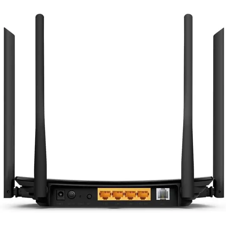 TP-LINK AC1200 Wireless VDSL/ADSL Modem Router Dual Band Enhanced Safety Parental Control Guest Network Firewall