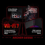 TP-Link Archer GE550 BE9300 Wi-Fi 7 Gaming Router 2.5Gbps Game Boost