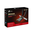 TP-Link Archer TBE400E BE6500 Wi-Fi 7 Bluetooth 5.4 PCIe Adapter 6GHz@2882 Mbps 5GHz@2882 2.4GHz@688 (wifi7) (NIC)