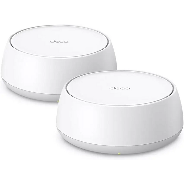 TP-Link Deco BE22 2 PACK BE3600 Whole Home Mesh Wi-Fi 7 System Gigabit Router 4K