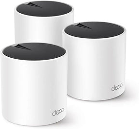 TP-Link Deco X55(3-Pack) AX3000 Dual Band Wi-Fi 6 Mesh 160 MHz WPA3