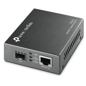 TP-Link MC420L Omada 10G Multi-Gigabit SFP Media Converter 1× 1G/2.5G/5G/10Gbps Auto-Negotiation RJ45 ports supporting
