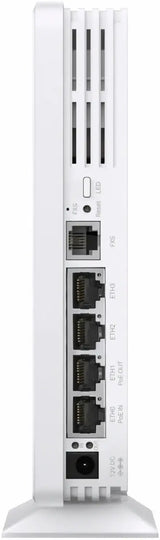 TP Link Omada AX3000 Desktop Wi-Fi 6 Access Point Full Gigabit Ports FXS Port PoE++ Centralized Cloud Management