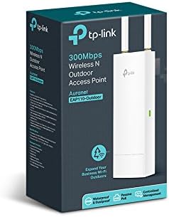 TP-Link Omada N300 Outdoor Single_Band Wireless N Access Point 300Mbps Wi-Fi Waterproof Dustproof Lightening Protection
