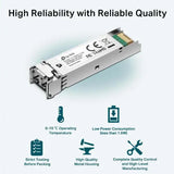 TP-Link SM311LM SFP Module Multi-Mode Mini GBIC IEEE 802.3z LC-Type 850nm 0.55km Multi-mode