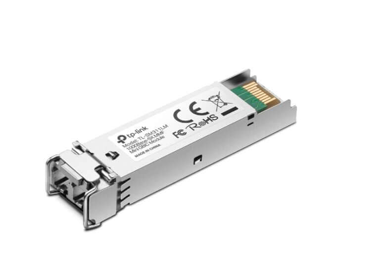 TP-Link SM311LM SFP Module Multi-Mode Mini GBIC IEEE 802.3z LC-Type 850nm 0.55km Multi-mode