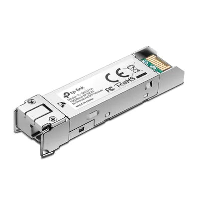 TP-Link | SM321A | Omada 1000Base-BX WDM Bi-Directional SFP Module LC connector TX:1550nm/RX:1310nm single-mode 10km
