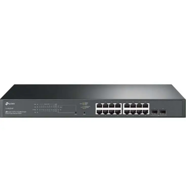 TP-Link TL-SG2218P JetStream 18-Port Gigabit Smart Switch 16-Port PoE+ Omada SDN 2x GBit SFP Slots 150W PoE Budget