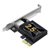 TP-Link TX201 2.5 Gigabit PCI-e Express Card Network Adapter Low-Profile & Full-Height Brackets 1× PCI 2.1 x 1 RJ45