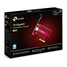 TP-Link TX401 10G 10 Gigabit PCI-E Express Network Adapter Low-Profile & Full-Height Brackets 1× PCI 3.0 x4 RJ45