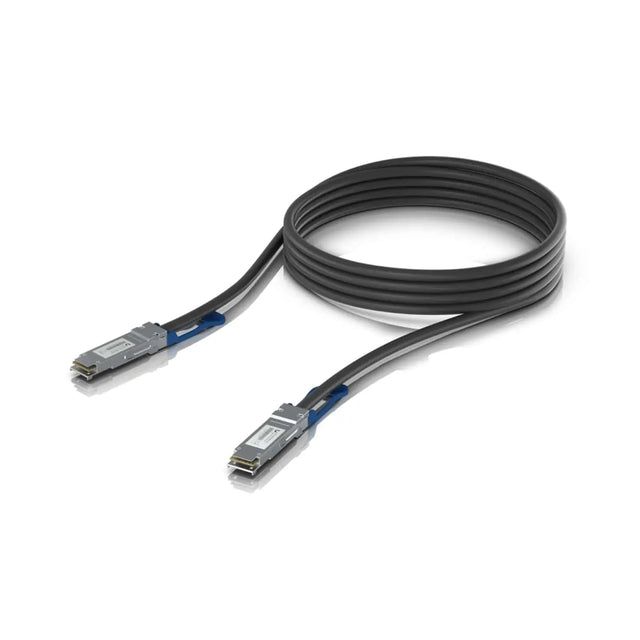 Ubiquiti 100G Direct Attach Cable length 3m Single Pack QSFP28 With A 100 Gbps Max Data Rate