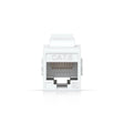Ubiquiti Cat6 Keystone Coupler 12-Pack White Pass-Through For Connecting Pre-Terminated Ethernet Cables Seamlessly