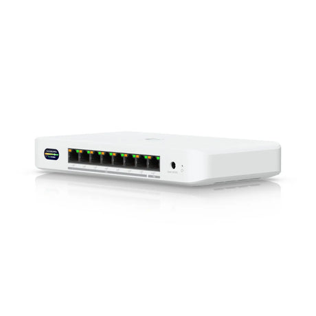 Ubiquiti Device Bridge Switch Compact PoE+ Switch* (1) 10 GbE Port (7) 2.5 Ports 6 GHz WiFi 7 Integration Seamless
